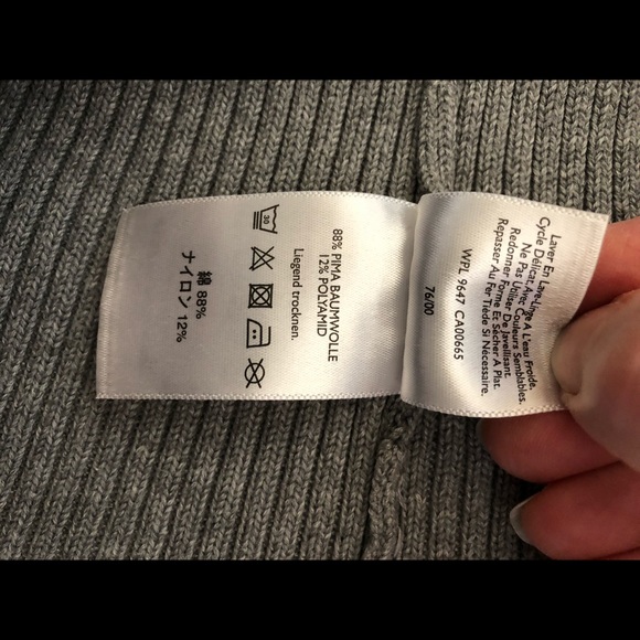 Warm Eddie Bauer 2 way zip cardigan sweater - Picture 6 of 8